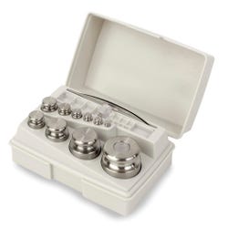 Image for Troemner Cylindrical Economical Weight Set, 200 - 1 g, Stainless Steel, Set of 10 from School Specialty