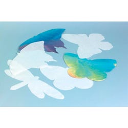 Image for Roylco Butterfly Color Diffusing Paper 7 x 11 Inches, White, Pack of 48 from School Specialty