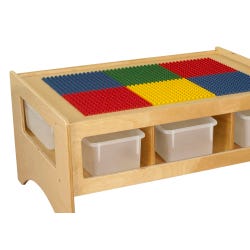 Image for Childcraft Toddler Multi-Purpose Play Table, 6 Translucent Trays, 36 x 26 x 18 Inches from School Specialty