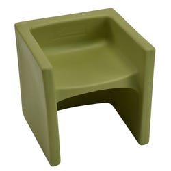Image for Children's Factory Cube Chair, 15 x 15 x 15 Inches, Fern from School Specialty