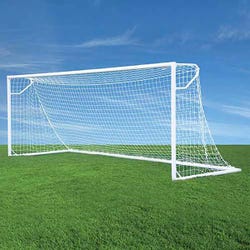 Image for Jaypro Nova Club Soccer Goals with Nets, 8 x 24 Feet, 2 Goals and 2 Nets from School Specialty