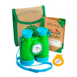 Image for Melissa & Doug Let's Explore Binoculars & Compass Play Set, 4 Pieces from School Specialty