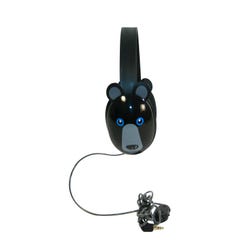 Image for Califone Listening First 2810-BE Over-Ear Stereo Headphones, Inline Volume Control, 3.5mm Plug, Bear from School Specialty