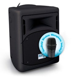 Image for Oklahoma Sound Wireless PA System with Wireless Microphone from School Specialty