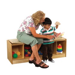 Image for Childcraft Bench with Cushion, 47-3/4 x 14-3/4 x 16 Inches from School Specialty