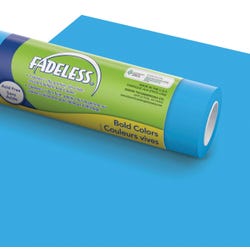Image for Fadeless Paper Roll, Brite Blue, 48 Inches x 50 Feet from School Specialty