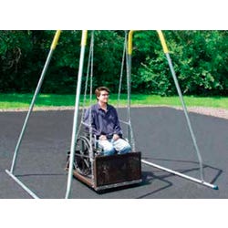 Image for Sportsplay Equipment Wheelchair Swing Platform and Galvanized Steel Chain for 8 Foot High Swing from School Specialty