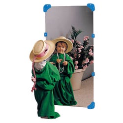 Image for Children's Factory Shatter Resistant Dramatic Play Mirror, 48 X 24 in from School Specialty