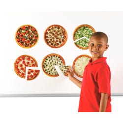 Image for Learning Resources Magnetic Pizza Fraction Demonstration Set from School Specialty