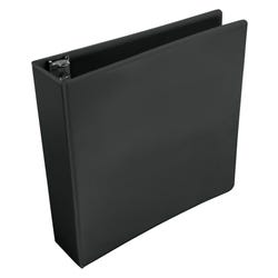 Image for School Smart D Ring View Binder, Polypropylene, 2 Inches, Black from School Specialty