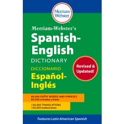 Merriam-Webster’s Spanish-English Dictionary, Hardcover, Item Number 2090542