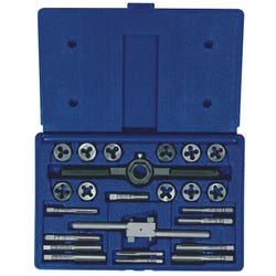 Image for Hanson 24-Piece Fractional Tap and Solid Round Die Set, Set of 24 from School Specialty