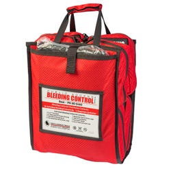 Image for North American Rescue Public Access Bleeding Control Pack, 8 Individual Red Nylon Bags, Basic from School Specialty