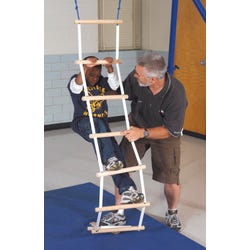 Image for Abilitations Smooth Grip Ladder for Vestibular Orientation, Solid Birch Plywood and PVC from School Specialty