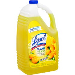 Image for Lysol Multi-Surface Cleaner, 144 Ounces, Clean/Lemon Fresh Scent from School Specialty