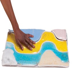 Wavy Tactile Tray, 13 x 21 Inches 2120404