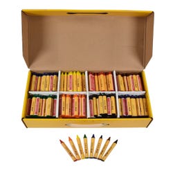 Image for School Smart Crayons, Large Size, Assorted Colors, Pack of 400 from School Specialty