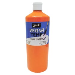 Image for Sax Versatemp Heavy-Bodied Tempera Paint, Orange, Quart from School Specialty