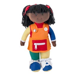 Image for Children's Factory Learn to Dress, African American Girl from School Specialty