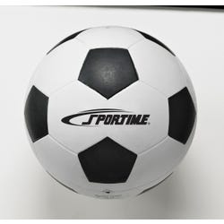 Image for Sportime Size 5 Soccer Ball, Black/White from School Specialty