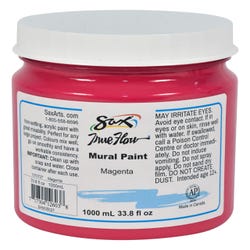 Image for Sax Acrylic Mural Paint, 33.8 Ounces, Magenta from School Specialty