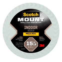 Image for Scotch Permanent Mounting Tape, Holds 15 lb, 0.75 x 350 Inches from School Specialty