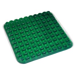 Abilitations Gel-E Seat, 10-1/2 x 10-1/2 Inches, Green, Item Number 031471