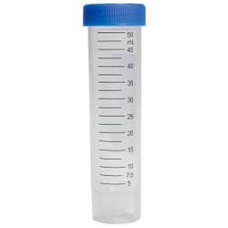 Image for Frey Scientific Screw Top Self-Standing Base Centrifuge Tubes, 50 mL, Pack of 50 from School Specialty
