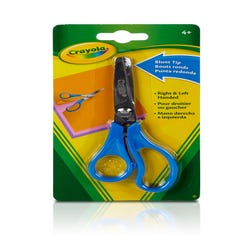 Image for Crayola Kids Scissors, Blunt Tip, 5-1/2 Inches, Blue from School Specialty
