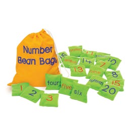 Image for Educational Insights Number Bean Bags from School Specialty