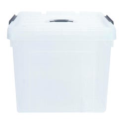 Image for SpaceExpert M Medium Storage Boxes with Lid, 39 Quarts, Translucent, Each from School Specialty