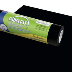 Image for Fadeless Paper Roll, Black, 48 Inches x 50 Feet from School Specialty