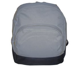 Image for School Smart One Pocket Backpack, Polyester, Grey from School Specialty