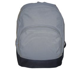 School Smart 1-Pocket Backpack, Polyester, Grey, Item Number 1336645