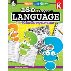 Image for Shell Education 180 Days of Language for Kindergarten from School Specialty