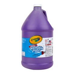 Image for Crayola Washable Paint, Violet, Gallon from School Specialty