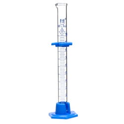 Image for Eisco Graduated Cylinder, 10mL, Borosilicate Glass, With Guard from School Specialty