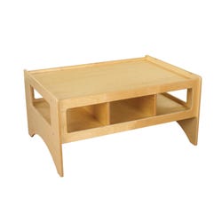 Image for Childcraft Toddler Multi-Purpose Play Table with Storage, 36 x 26 x 18 Inches from School Specialty