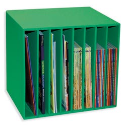 Image for Classroom Keepers Literature Center, 12-1/4 x 17-3/8 x 11-1/4 Inches, Green from School Specialty