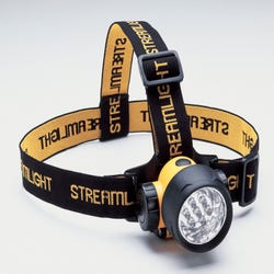 Image for Streamlight Septor LED Headlamp with Elastic Strap, 2-3/4 x 2 x 2 Inches, Yellow from School Specialty