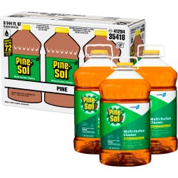 Image for Pine-Sol Heavy Duty Cleaner/Degreaser, 144 Ounces, Pine Scent, Case of 3 from School Specialty