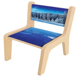 Image for Whitney Brothers Nature View Winter Chair, 12-Inch Seat, 13-3/4 x 17 x 23-1/2 Inches from School Specialty