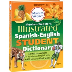 Image for Merriam-Webster Illustrated Spanish - English Student Dictionary, Grade 4 - 8, 7-1/4 x 9-1/2 Inches from School Specialty