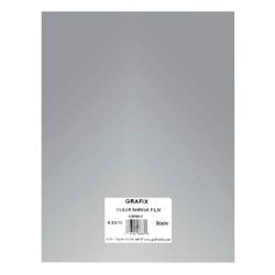Image for Grafix Shrink Film, 8-1/2 x 11 Inches, Clear, Pack of 50 from School Specialty