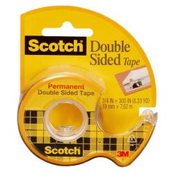 Image for Scotch 665 Removable Double-Sided Tape, 0.75 x 400 Inches, Clear from School Specialty