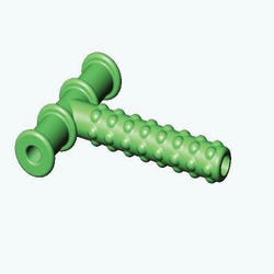 Image for Speech Pathology LLC Knobby Super Chew Tubes, Green, Pack of 12 from School Specialty