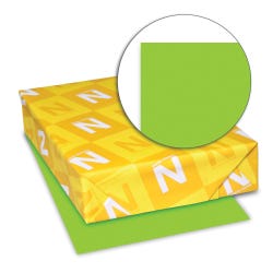 Image for Astrobrights Card Stock, 8-1/2 x 11 Inches, 65 Pounds, Martian Green, Pack of 250 from School Specialty