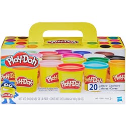 Image for Play-Doh Modeling Dough, Assorted Colors, 3 Ounces, Set of 20 from School Specialty