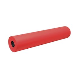 Image for Decorol Flame Retardant Art Paper Roll, 36 Inches x 1000 Feet, Festive Red from School Specialty