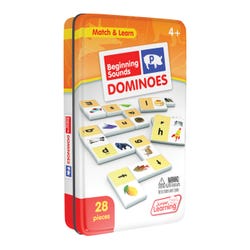 Image for Junior Learning Beginning Sounds Dominoes from School Specialty